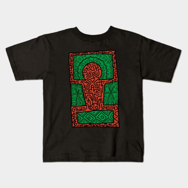 PATTERNS Kids T-Shirt by anthro